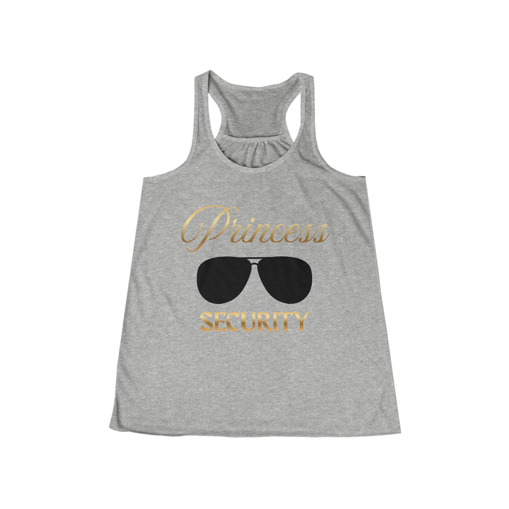 Princess Security Women's Flowy Racerback Tank