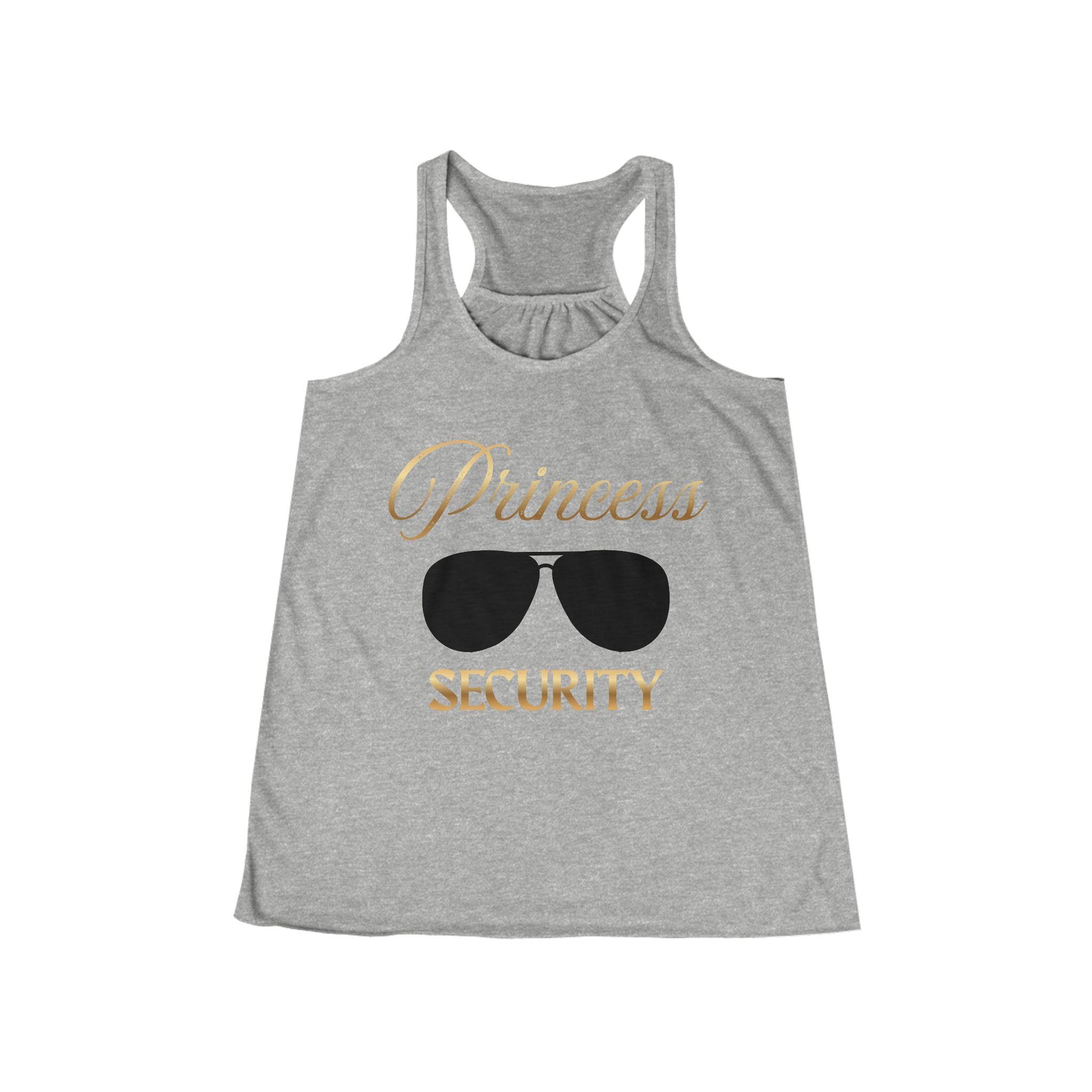 Princess Security Women's Flowy Racerback Tank