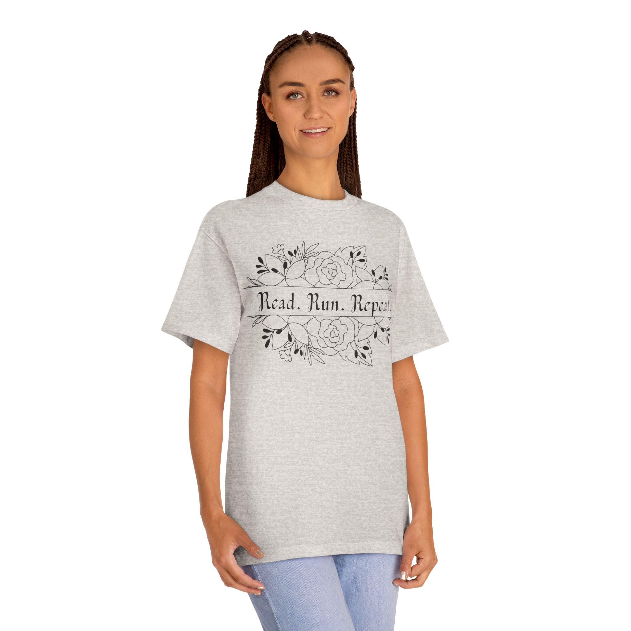Read. Run. Repeat. Unisex Classic Tee