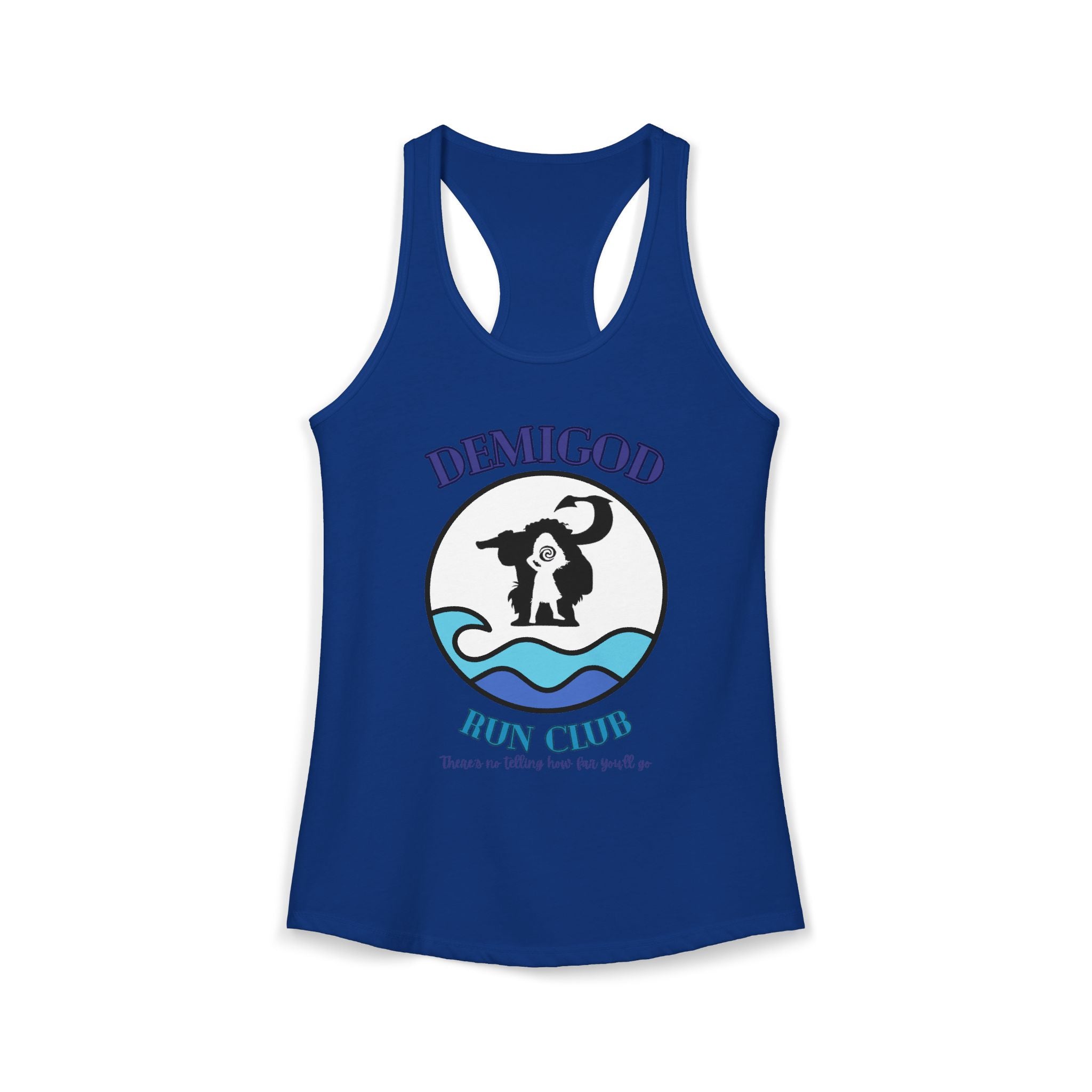 Demi God Run Club - Women's Ideal Racerback Tank