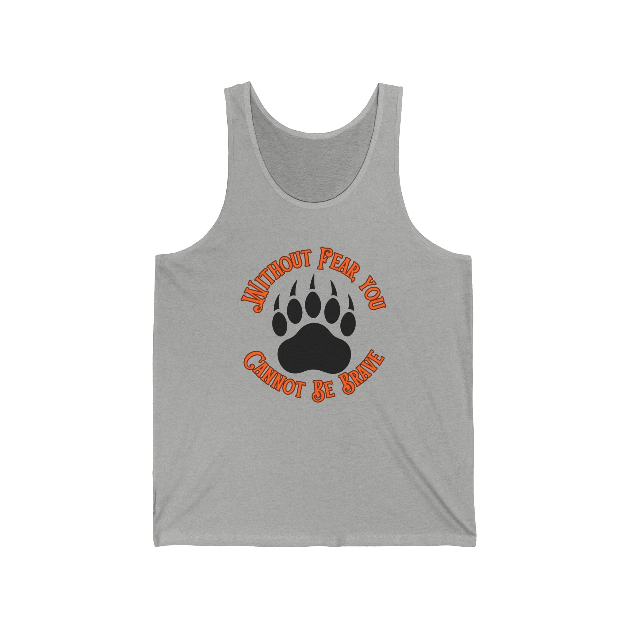 Be Brave Unisex Jersey Tank