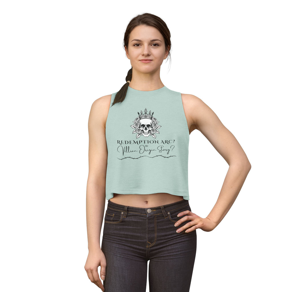 Redemption Arc? Villain Origin Story? Women's Crop Top