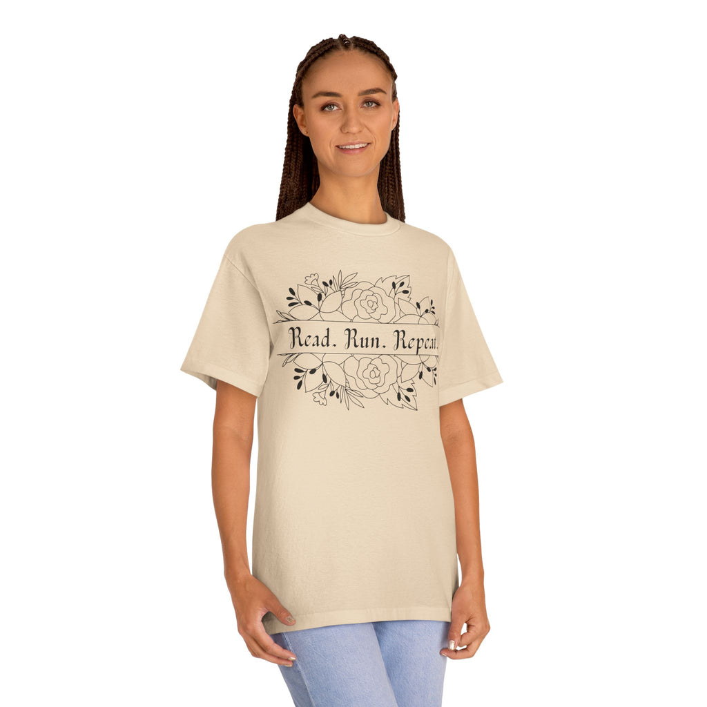 Read. Run. Repeat. Unisex Classic Tee
