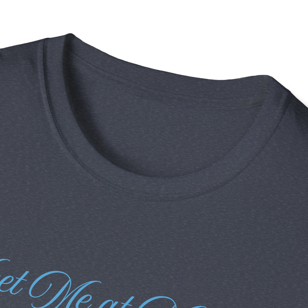 Meet Me at Midnight Blue Script T-Shirt