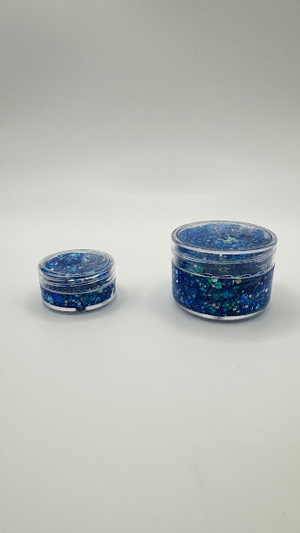 Blue Sky - Chunky Glitter Gel