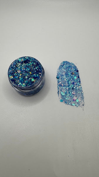 Blue Sky - Chunky Glitter Gel