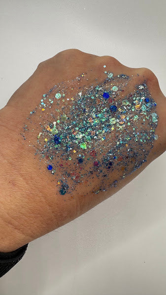 Blue Sky - Chunky Glitter Gel