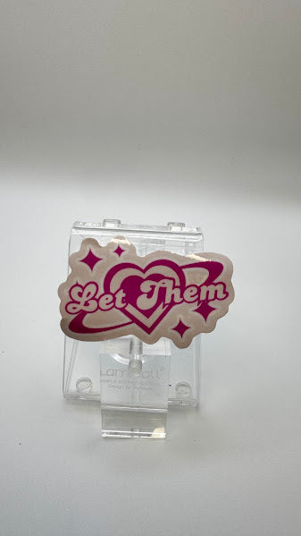 Let them Sticker